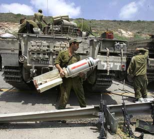 chemical weapon israel 2006
